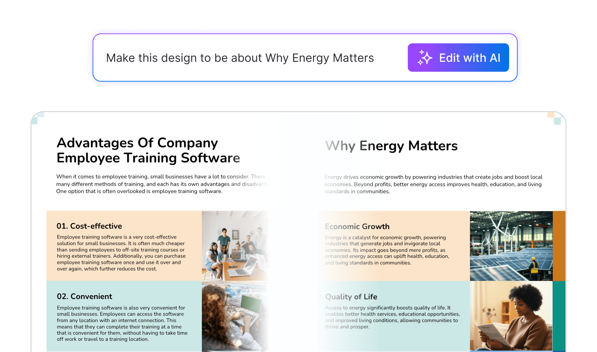 AI-Powered Editing