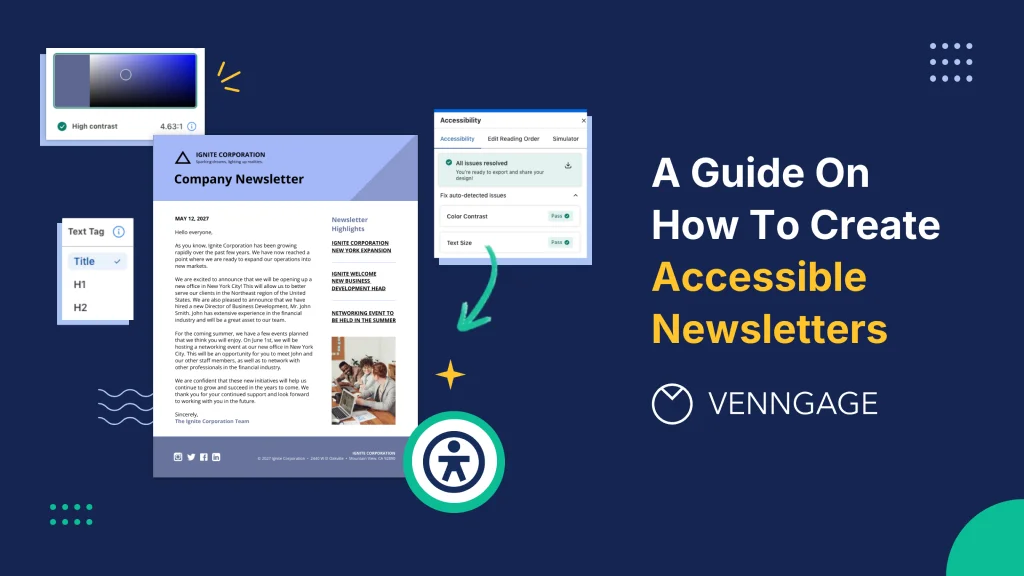 A Guide On How To Create Accessible Newsletters