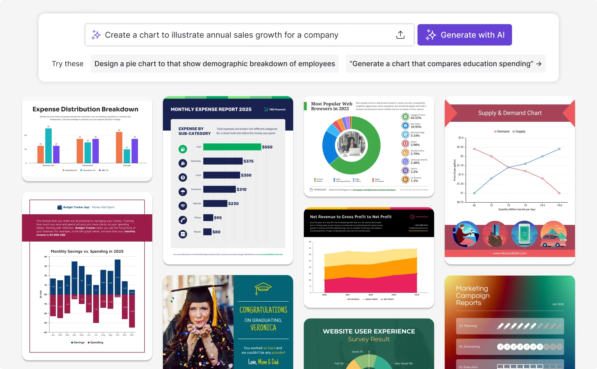 Free AI Chart Generator - Make Charts in Seconds