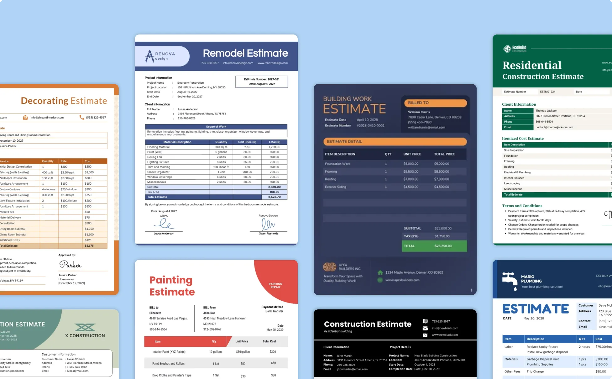 Brand kit in editor SVG