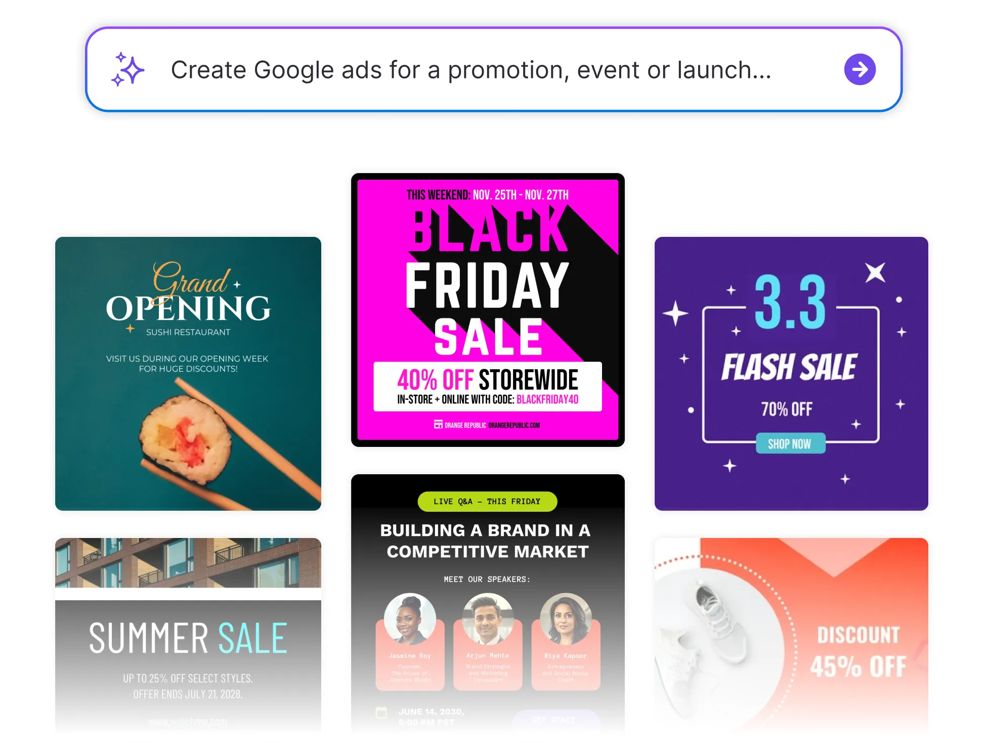 Brand kit in editor SVG