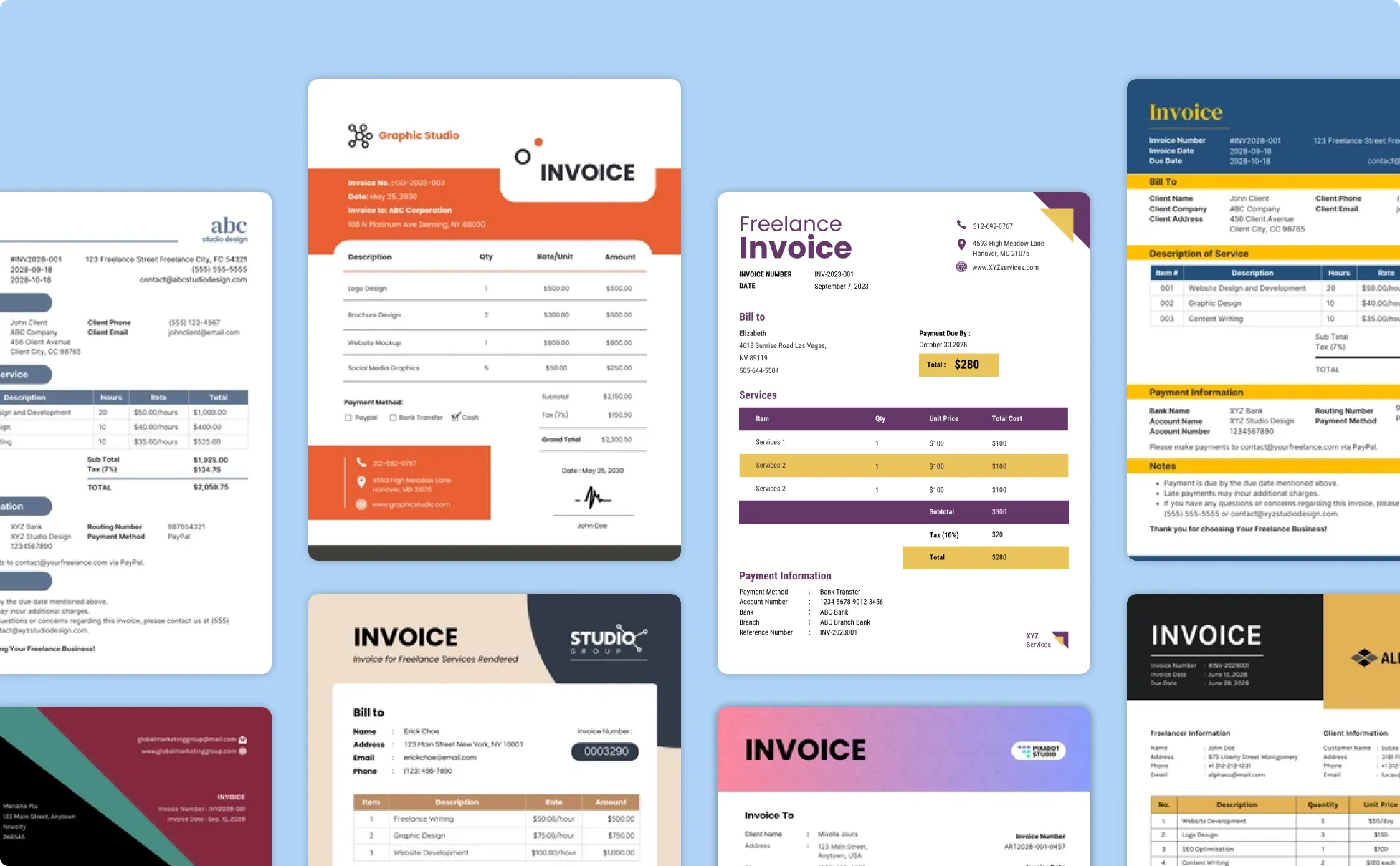 Brand kit in editor SVG
