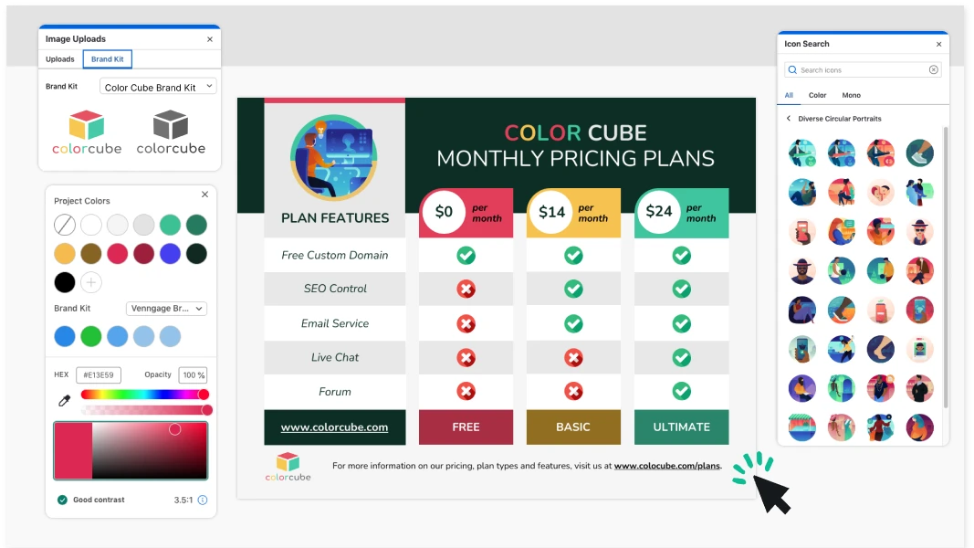 Online Comparison Chart Maker