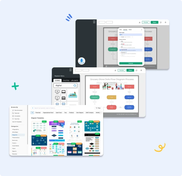 How to make a data flow diagram in 5 easy steps: 