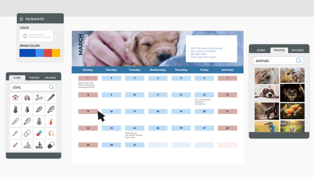 Venngage's Wöchentlicher Zeitplan Maker