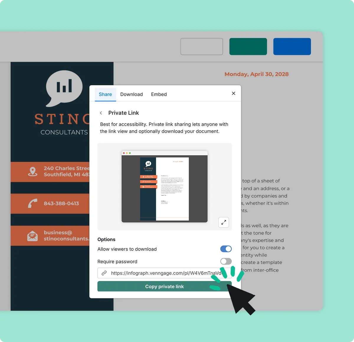 Download or Share Your Letterhead Instantly