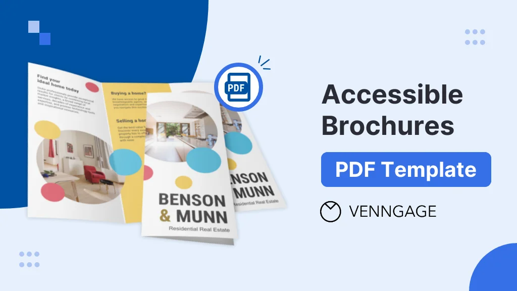 Accessible Brochure PDF Template