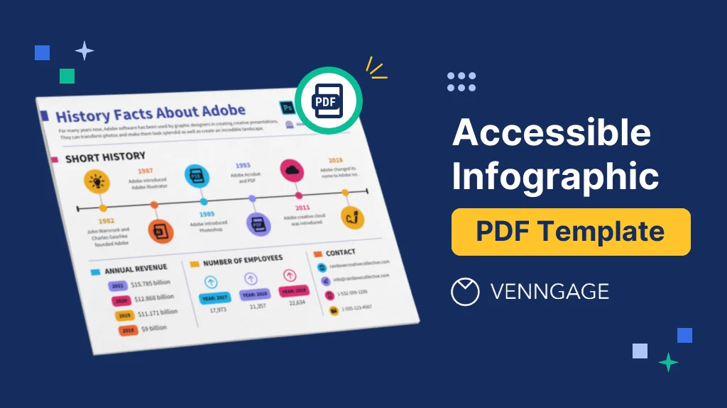 Accessible Infographic PDF Template