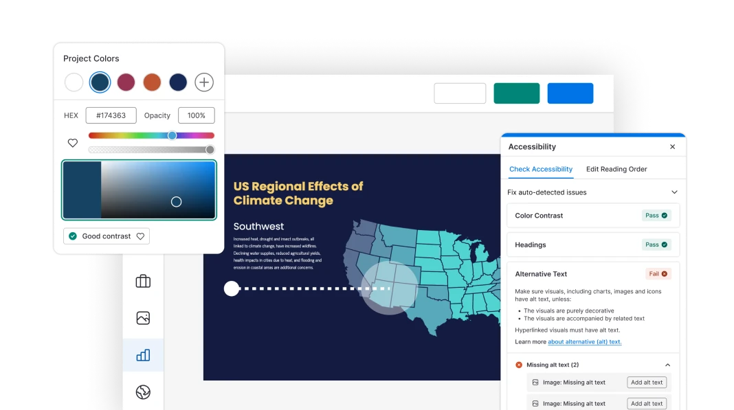 Venngage Accessible Design Tool