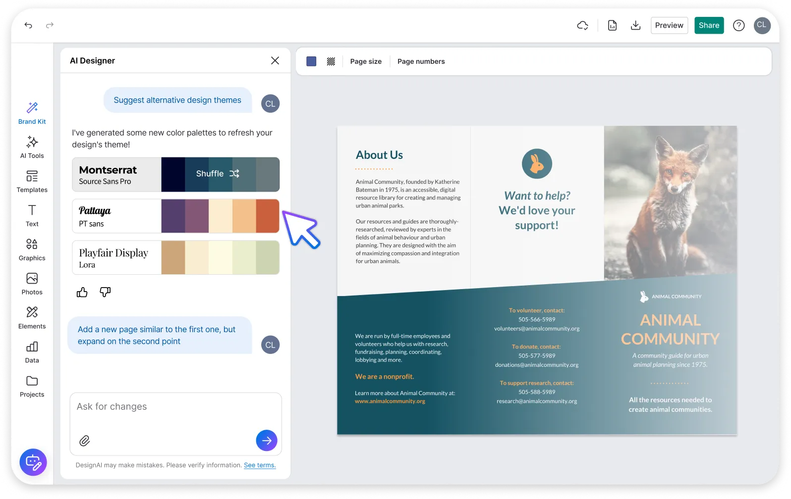 Free Online Brochure Maker