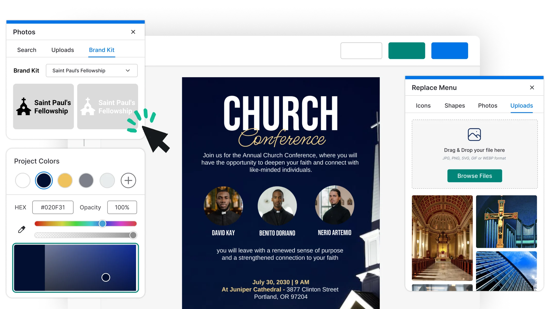 Free Online Church Flyer Maker 