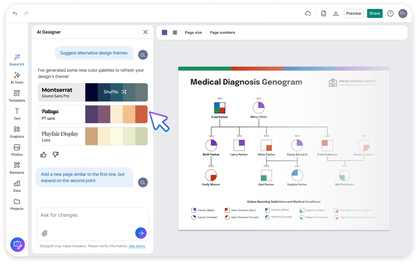 Free Online Genogram Maker