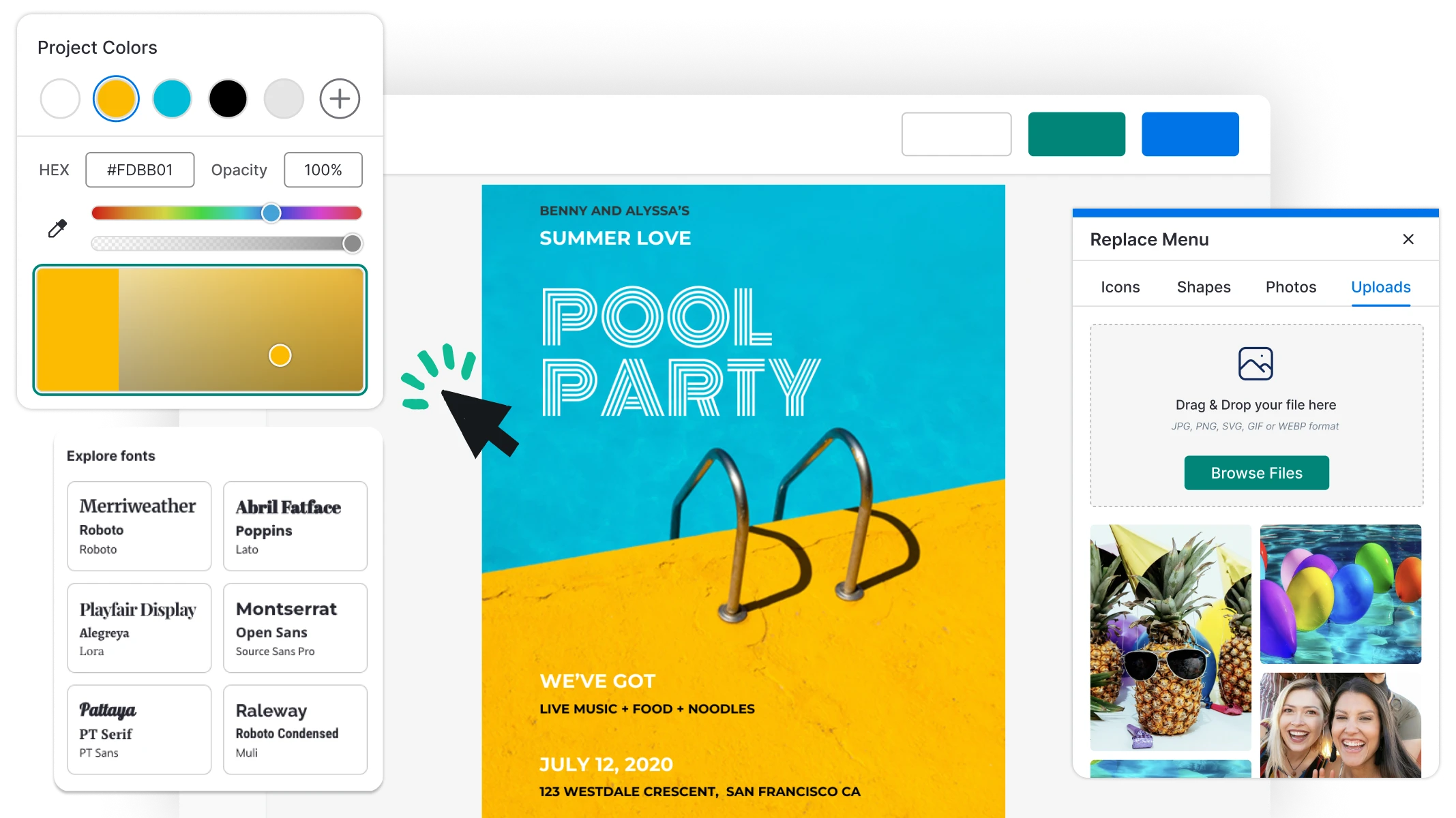 Free Online Party Flyer Maker 