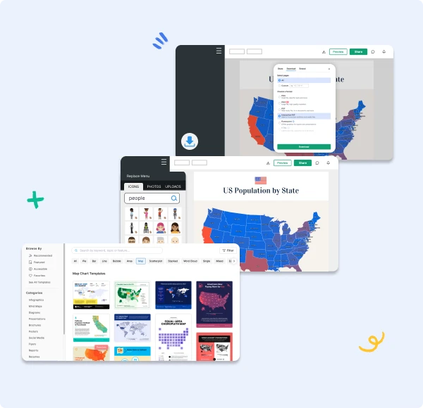 Create an engaging map in a few simple steps: