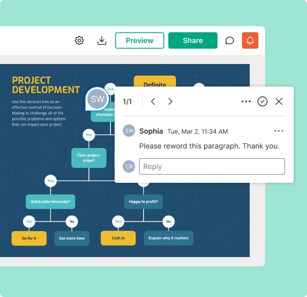A decision tree maker you can collaborate on
