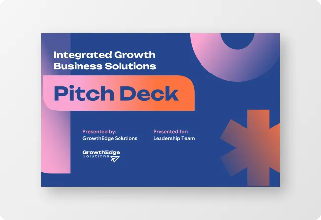 Marketing Deck Generator