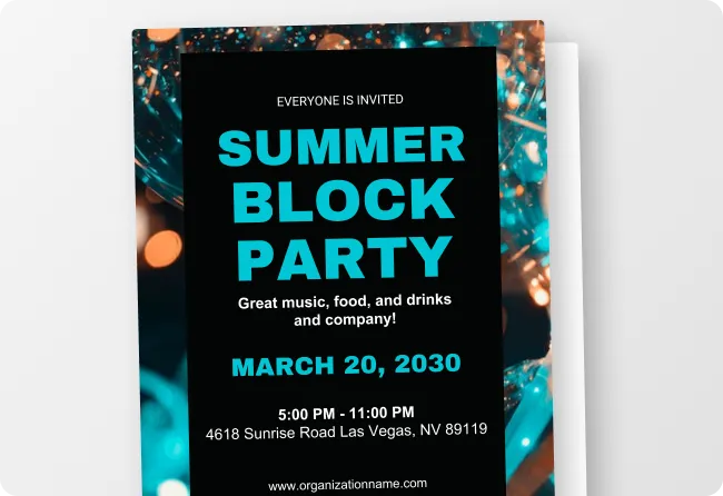 Party Flyer Maker
