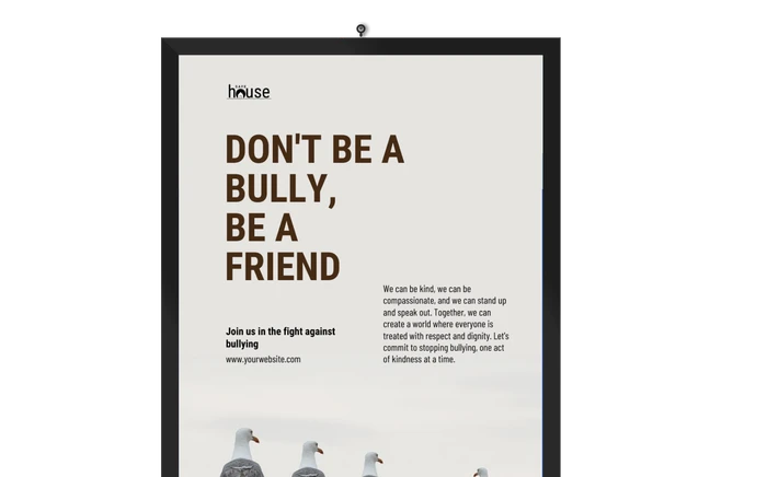 anti-bullying posters