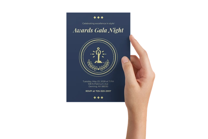 awards night invitation templates