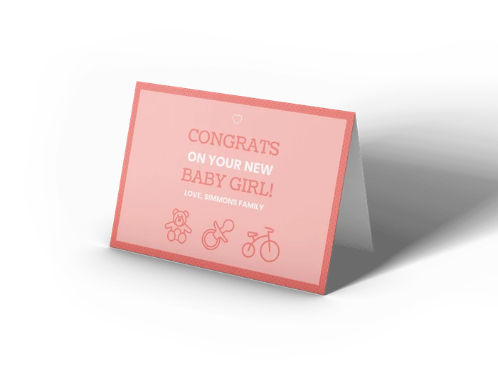 baby shower card templates