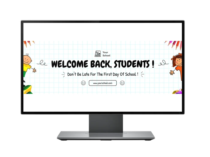 back-to-school banner templates