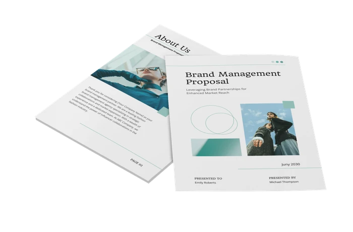brand management proposal templates