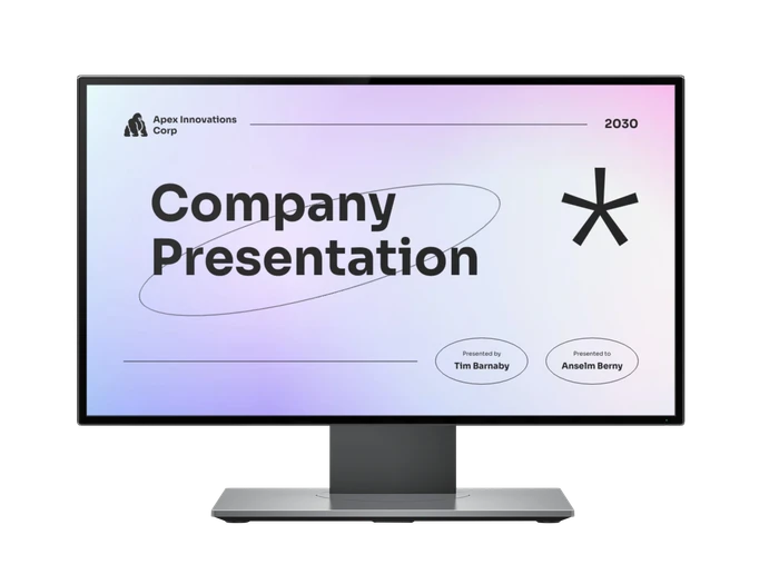 company presentation templates