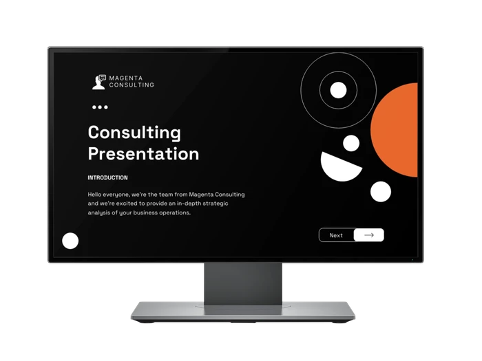 consulting presentation templates