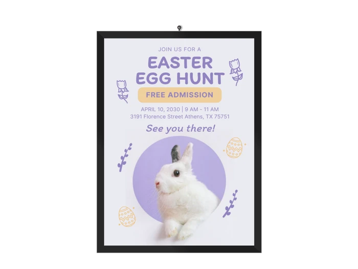 easter poster templates