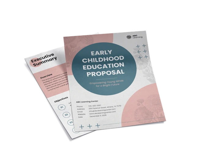 education proposal templates