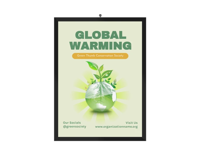 Plantillas de pósteres sobre medioambiente
