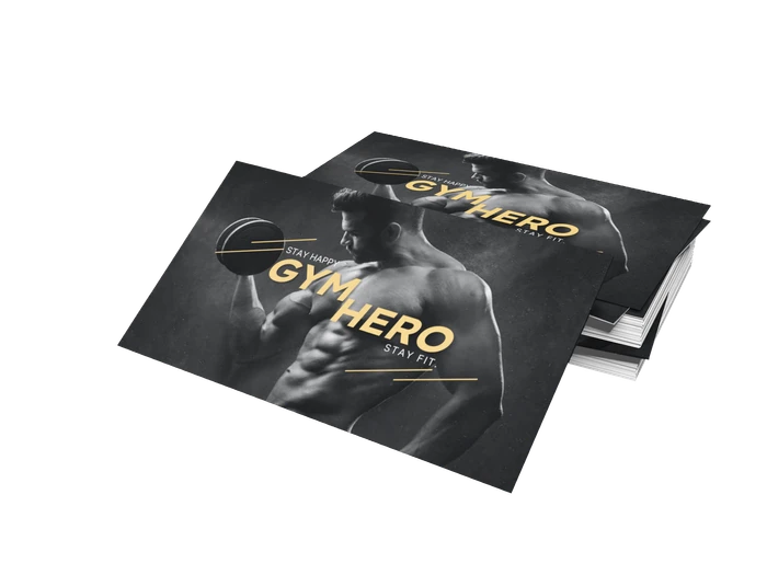 fitness business card templates