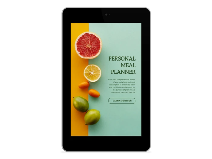 food journal book cover templates
