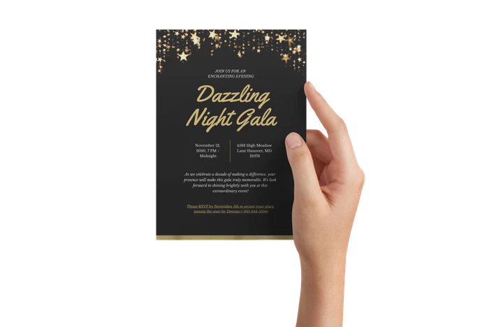 gala invitation templates