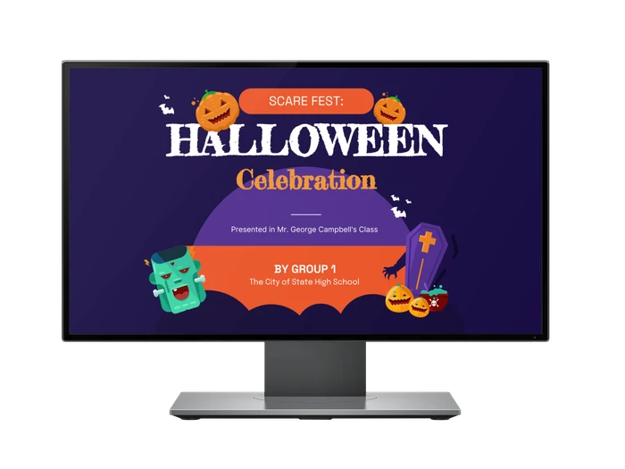 halloween presentation templates