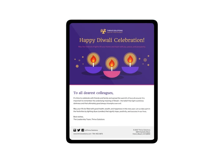 Holiday Newsletter Templates