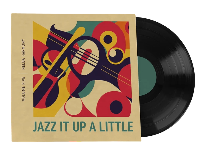 modelos de capa de álbum de jazz
