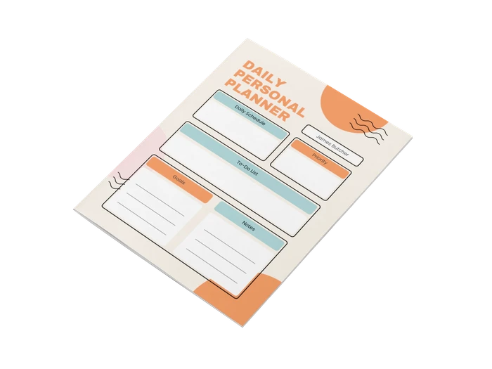 Free Customizeable Planner Templates - Venngage