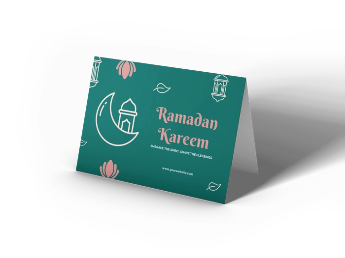 modelos de cartões do ramadã