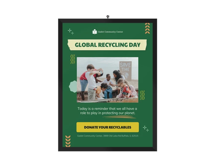 recycling poster templates
