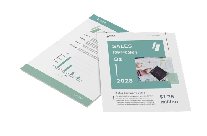 sales report templates