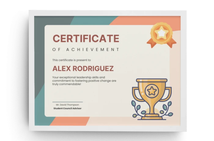Student Certificate Templates