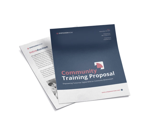 training proposal templates