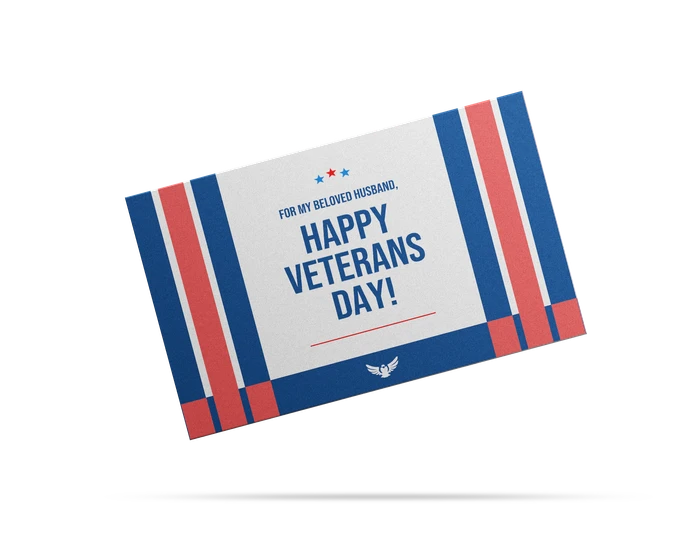 modelos de cartões para o dia dos veteranos