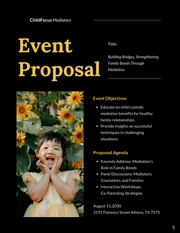 Black and Yellow Family Law Proposal - Page 5