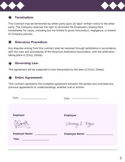 Security Guard Employment Contract Template - Pagina 3