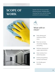 Janitorial Business Proposal Template - Seite 3