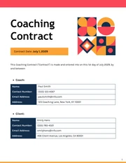 Coaching Contract Template - Página 1