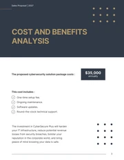 Modern White Brown And Dark Gray Sales Proposal - Page 3