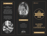 Barber Shop Experience Brochure - Page 1
